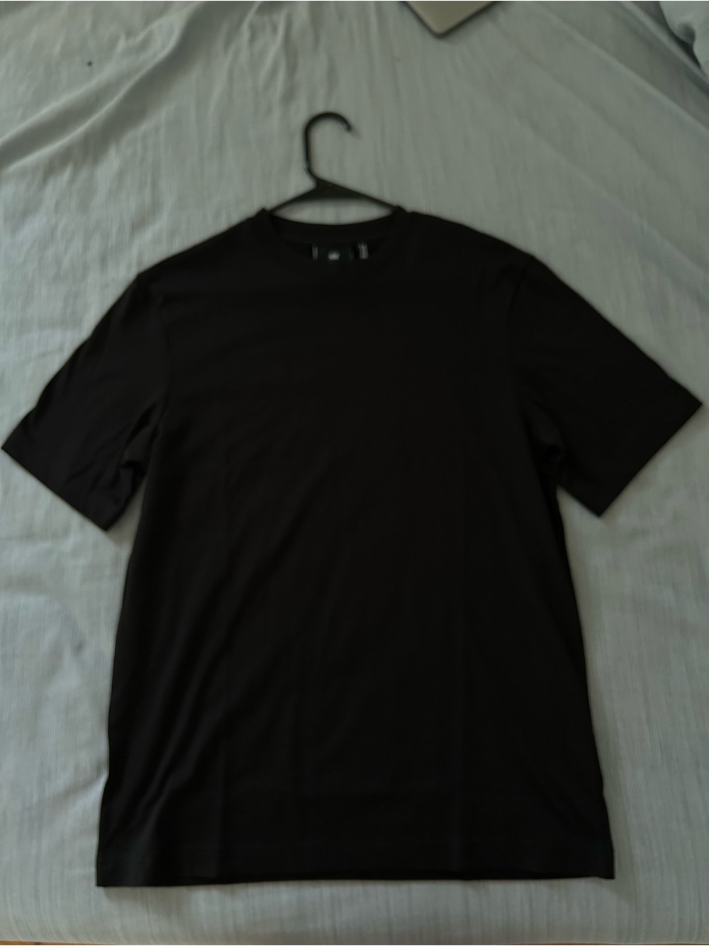 H&M Black Short Sleeve Crew Neck Tee